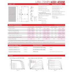 Pack Conexión a Red 4,5 KW: 10 modulos PERC HC 450 W + Inversor Híbrido Huawei L1 4KW + Estructura coplanar