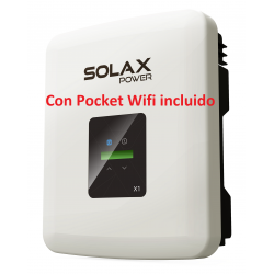 Inversor Conexión a Red Solax X1-2.5-Air 2500 VA Versión 2.1 con Pocket Wifi incluido