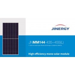 Placa Solar Monocristalina Jinergy PERC HC 450 W 144 células