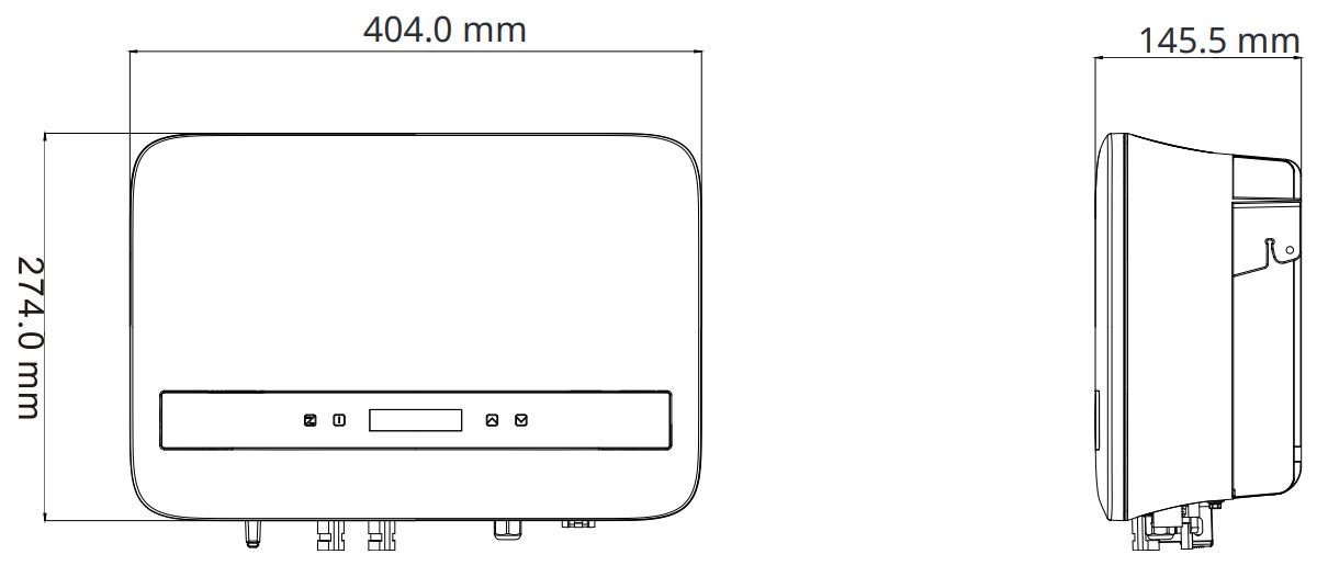 Tamaño del inversor SolaX Boost G4